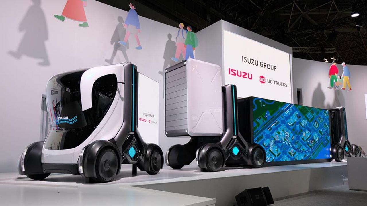 Menuju Transportasi Nol Emisi, Isuzu Pamerkan VCCC Berteknologi Elektrifikasi dan Otonom